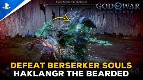 God Of War Ragnarok Fit For A King Defeat The Berserker Souls