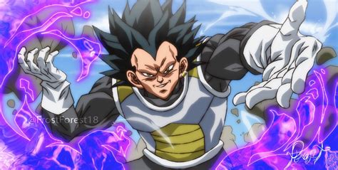 Vegeta Dios de la Destrucción God of Destruction Anime dragon ball