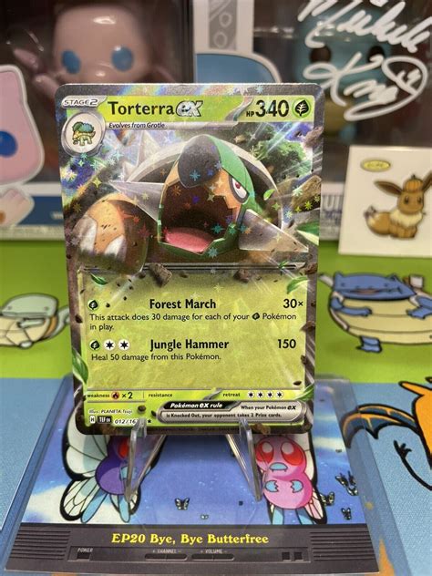 Pokemon Tcg Nm Torterra Ex Tefen Temporal Forces Ebay