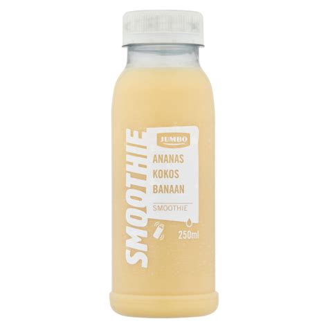 Jumbo Smoothie Ananas Kokos Banaan 250ml Aanbieding Bij Jumbo