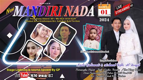 Live New Mandiri Nada Season Malam Jum At Maret Desa