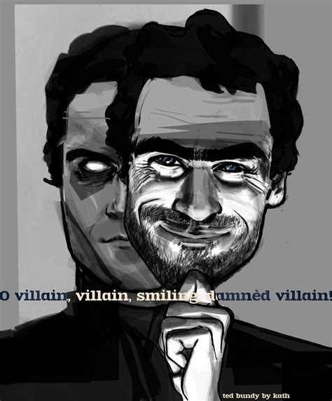 Ted Bundy Portrait Ted Bundy Ted Bad Guy