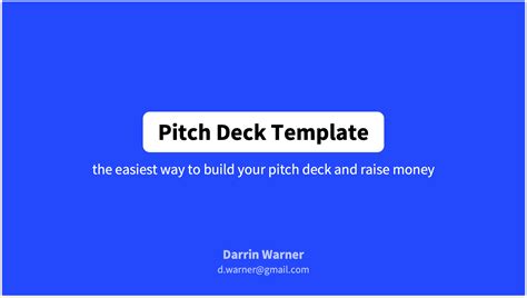 Title Slide Pitch Deck Template Viewer Basetemplates