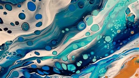 Ocean Theme With Cells Using The Simple Swipe Technique