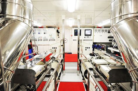 10 Gorgeous Superyachts Engine Rooms Marine News