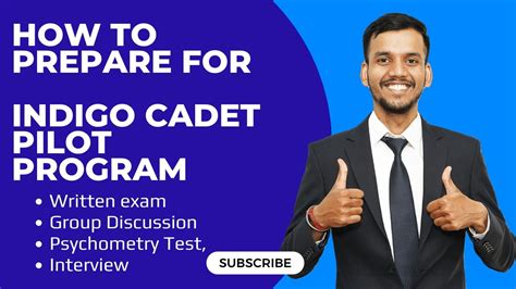 How To Prepare For Indigo Cadet Pilot Program Youtube