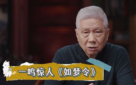 马未都：李清照一鸣惊人的《如梦令》 马未都 马未都 哔哩哔哩视频