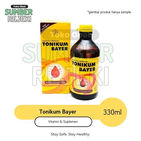 Jual Tonikum Bayer Multivitamin Mineral Dan Zat Besi Rasa Tutti