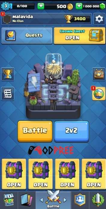 Clash Royale Apk Mod 328034 Oro Ilimitado Descargar Gratis