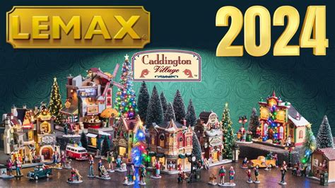 LEMAX CADDINGTON CHRISTMAS VILLAGE 2024 NEW COLLECTION Lemax