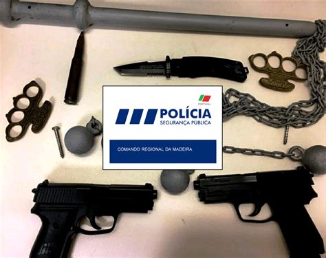 Psp Apreende Armas Proibidas Em Machico