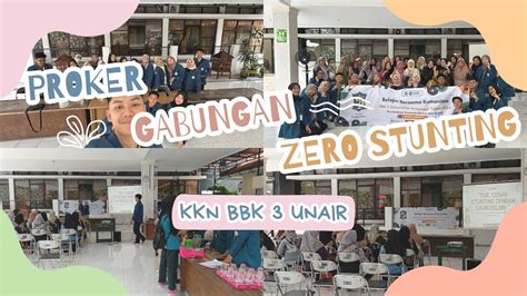 Pemerataan Pemberantasan Stunting Bersama Mahasiswa KKN BBK 3 UNAIR