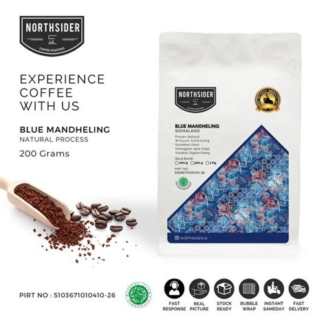 Jual KOPI ARABIKA BIJI BUBUK BLUE MANDHELING ARABICA SPECIALTY COFFEE