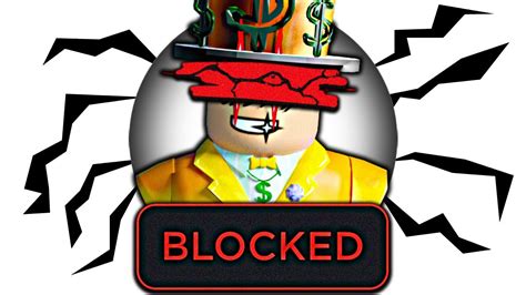 When You Block Someone On Roblox YouTube