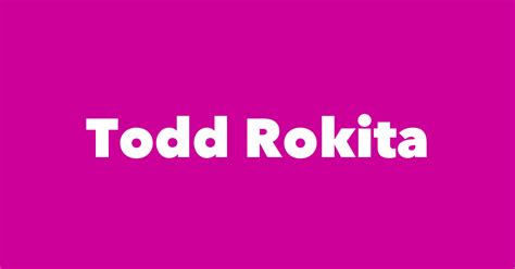 todd rokita- net worth