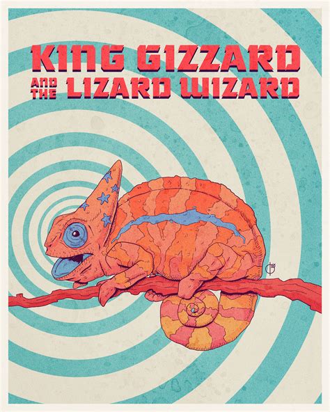 artstation king gizzard   lizard wizard