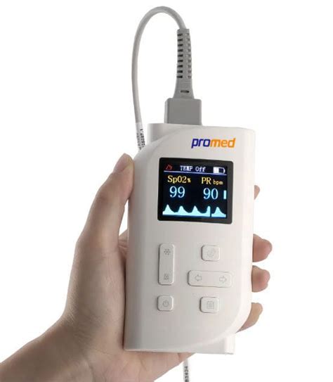 Hand Held Pulse Oximeter H3 Promed Technology Medical For Hospital Pediatric