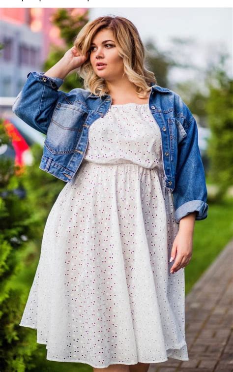 Super Cute Plus Size Dress Outfits For Summer