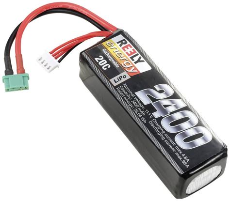 Reely Modellbau Akkupack LiPo 11 1V 2400 MAh Zellen Zahl 3 20 C