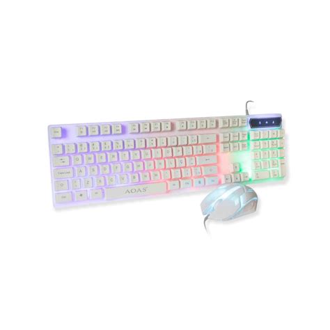 Kit Teclado E Mouse Gamer Rgb Semi Mec Nico Em Protugu S Corre Que Ta