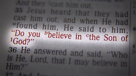 Do You Really Believe?