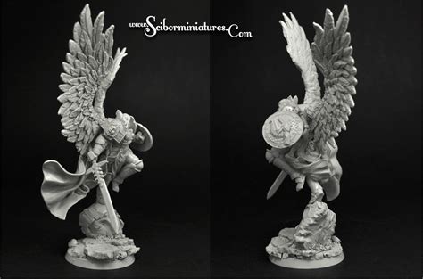 Sf Archangel Model Do Sklejania Scibor Monstrous Miniatures Sf