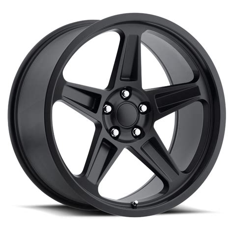 Factory Reproductions Wheels Fr Dodge Demon Satin Black Rim Wheel