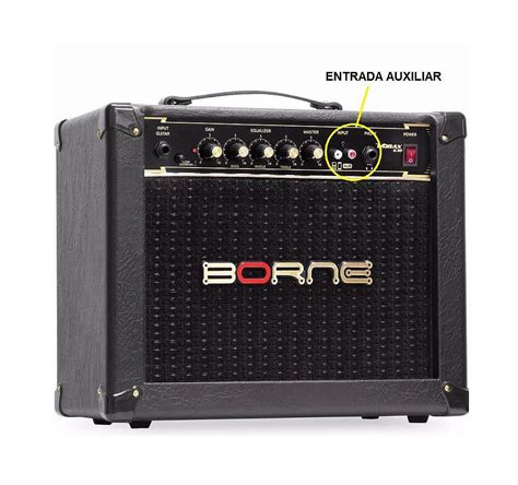 Amplificador Cubo Borne Guitarra Vorax Preto King Musical