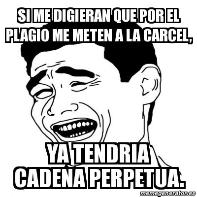 Meme Yao Ming Si Me Digieran Que Por El Plagio Me Meten A La Carcel