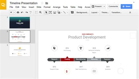 How To Make A Timeline On Google Slides With Templates