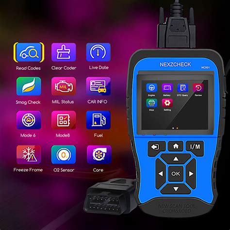 HUMZOR NexzCheck NC501 Code Reader Highlights Features Functions