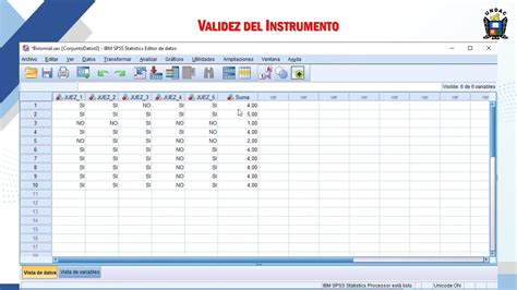 U2 Validez Prueba Binomial YouTube