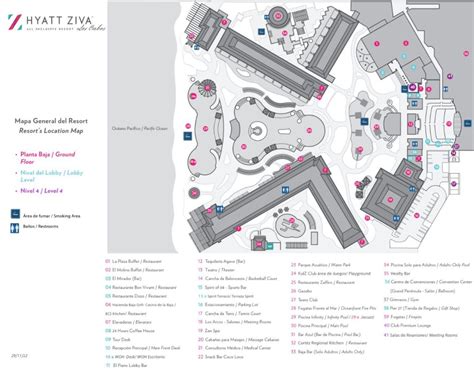 Hyatt Ziva Los Cabos Map Travel Resort Maps