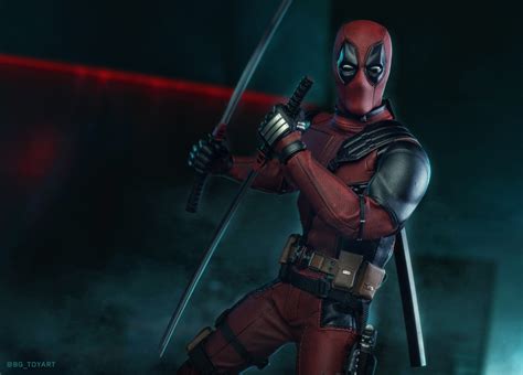 Deadpool With Swords Wallpaper,HD Superheroes Wallpapers,4k Wallpapers,Images,Backgrounds,Photos ...