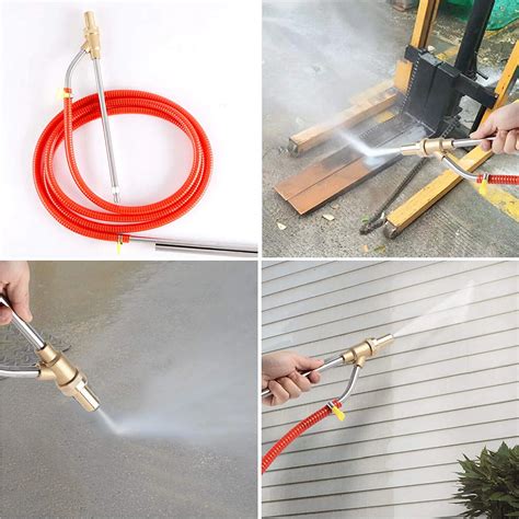 Pressure Washer Wet Sand Blaster Attachment Dustless Abrasive