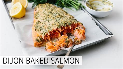 Dijon Baked Salmon Downshiftology