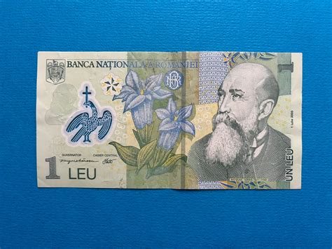 Romania Leu Banknote Polimer Banknote Etsy