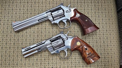 Colt Python Vs Smith Wesson 686 Old Vs New YouTube