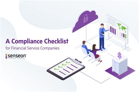 compliance checklist  financial service companies