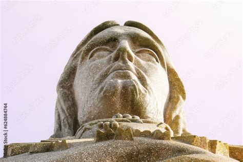 Lisbon Portugal June Christ The King Cristo Rei Statue In