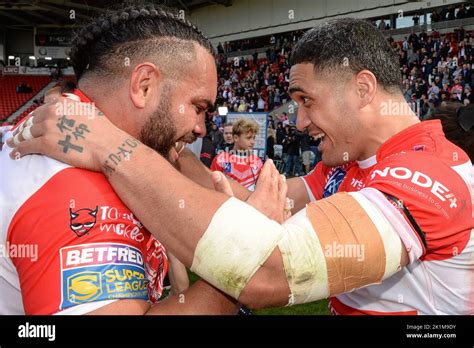 St Helens England Th September Konrad Hurrell Of St Helens