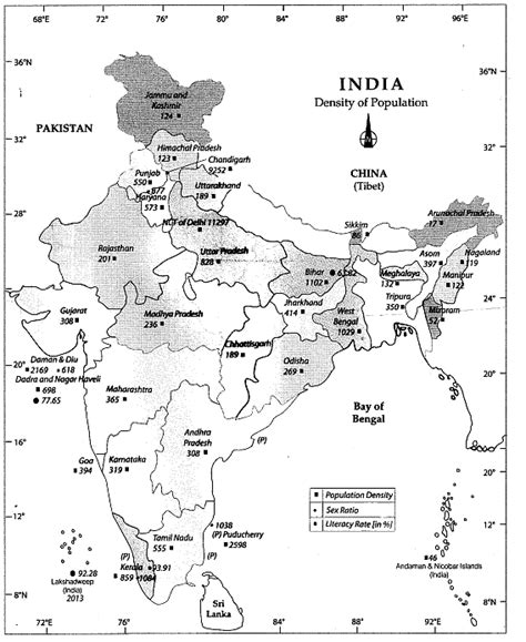 Class 9 Geography Chapter 1 Map Based Question Answers Contemporary India I