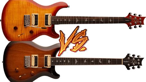 Prs Se Custom 24 Vs Prs Se Standard 24 Differences