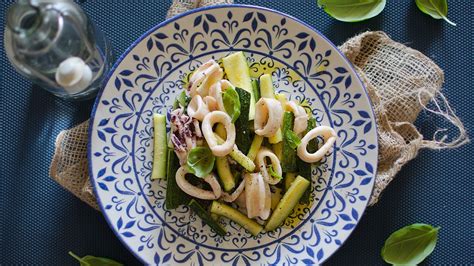 Calamari E Zucchine In Padella Piatto Unico Ricetta Agrodolce