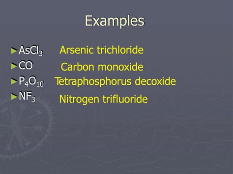 Binary Covalent Compounds Ppt Download