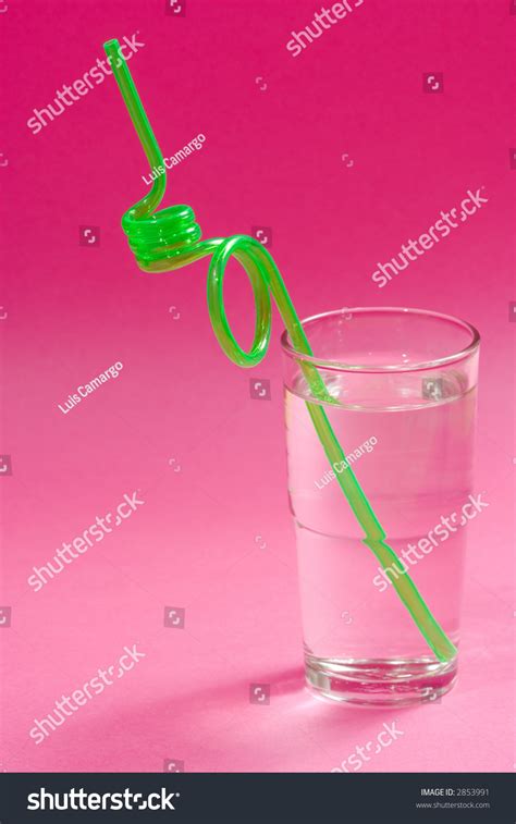 Studio Shot Glass Water Green Twisted Stock Photo 2853991 Shutterstock