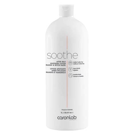 Caronlab After Wax Soothing Lotion Mango And Witch Hazel 1l Beautopia Hair And Beauty