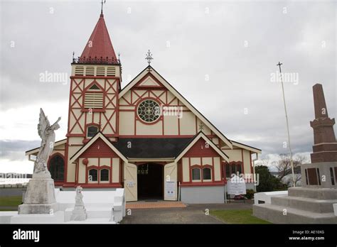 ROTORUA NORTH ISLAND NEW ZEALAND May St Faith S Anglican Church Built