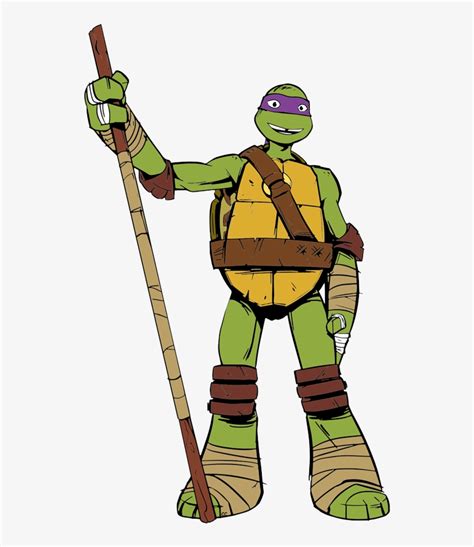 Ninja Tutle Donatello Png Image Donatello Ninja Turtle Cartoon