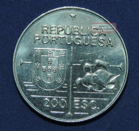 Portugal Escudos California Km Mm Nickel